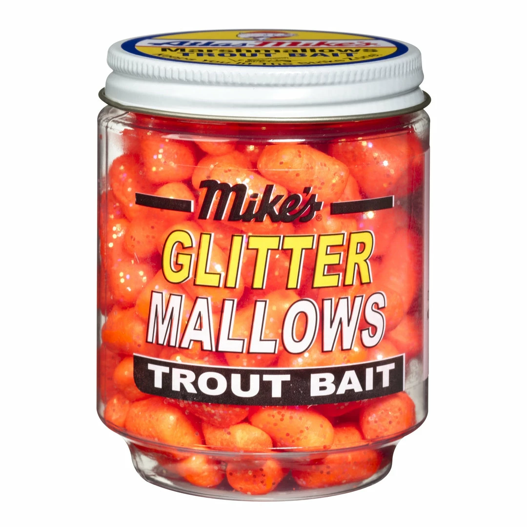 Atlas-Mike's Artificial Baits & Attractants Mike's Glitter Mallows 9 Atlas-Mike's Artificial Baits & Attractants Mike's Glitter Mallows