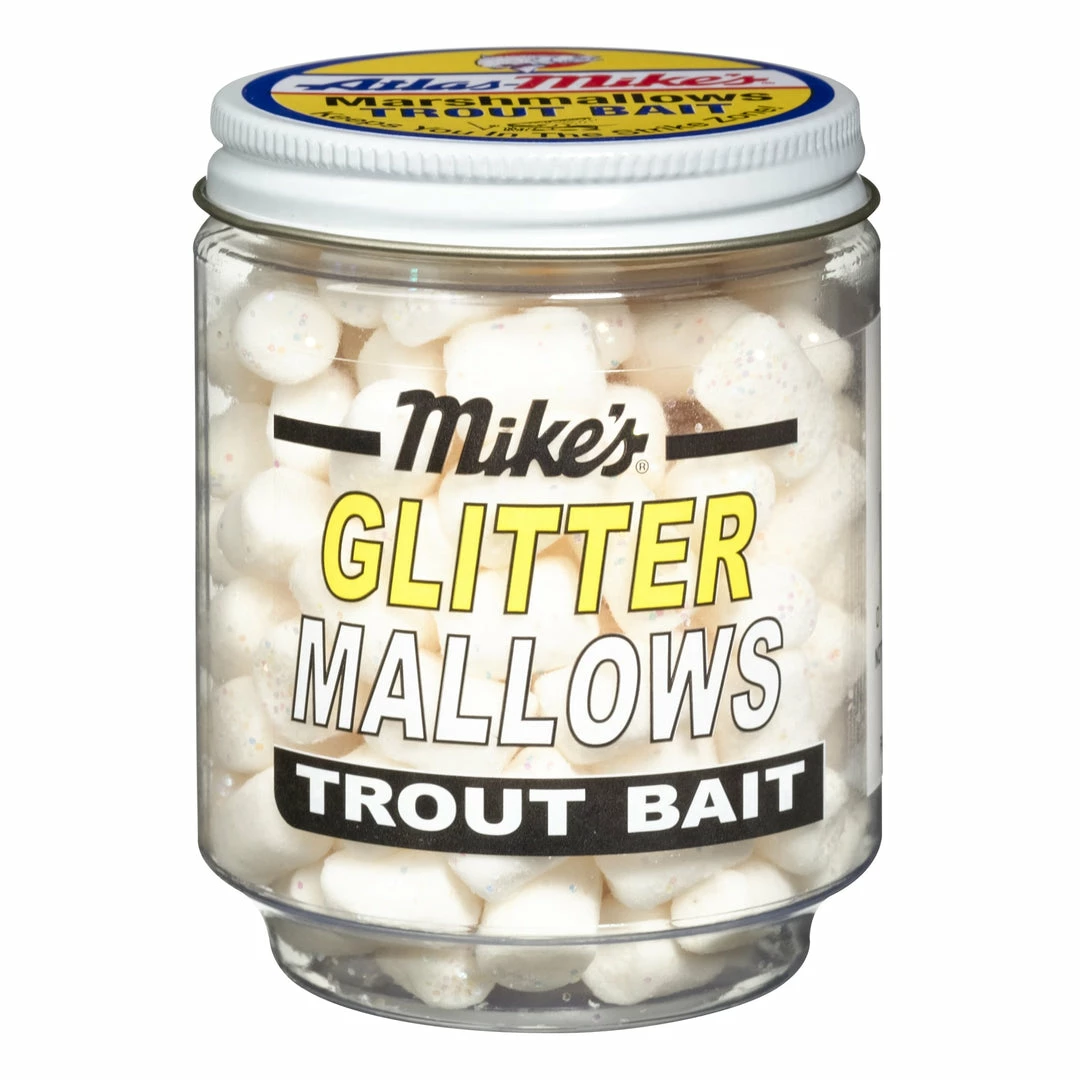 Atlas-Mike's Artificial Baits & Attractants Mike's Glitter Mallows 3 Atlas-Mike's Artificial Baits & Attractants Mike's Glitter Mallows