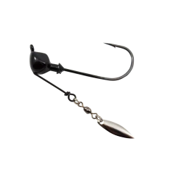 Terminal Tackle Fish Head E Series Hammer Spin Bladed Jighead