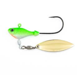 Fish Head Spin Underspin Jig Saltwater Baits & Lures