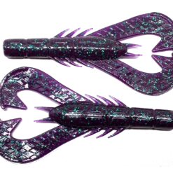 Soft Baits Googan Baits Krackin' Craw 4 Inch Soft Plastic Craw 7 Pack