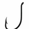 Mustad 92553BL Black Beak/Octopus 1X Strong Drop Shot/Bait Hook