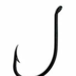 Mustad 92553BL Black Beak/Octopus 1X Strong Drop Shot/Bait Hook