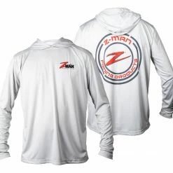 Z-Man Gray UPF50 Tech HoodieZ Sweatshirts & Jackets