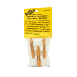 Pro-Cure Bait Injector Needle Caps 3 Pack