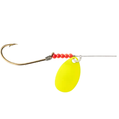 Inline Spinners & Spinner Rigs Little Joe Red Devil Heart-Of-Steel Spinner 12 Inline Spinners & Spinner Rigs Little Joe Red Devil Heart-Of-Steel Spinner