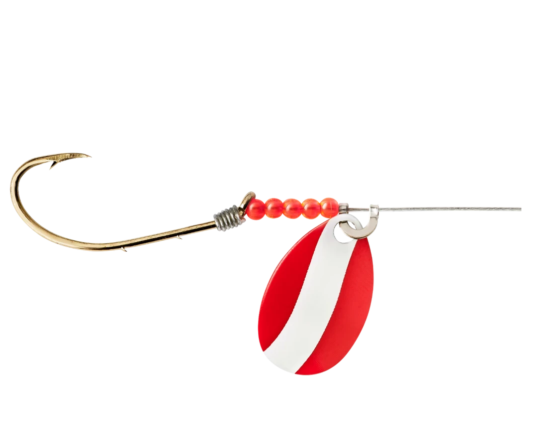 Inline Spinners & Spinner Rigs Little Joe Red Devil Heart-Of-Steel Spinner 9 Inline Spinners & Spinner Rigs Little Joe Red Devil Heart-Of-Steel Spinner