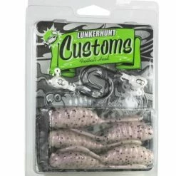 Lunkerhunt Football Jig/Hog Grub Combo Soft Baits