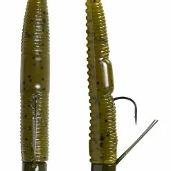 Lunkerhunt Pre-Rigged Finesse Worm 3 Inch Ned Rig Stickbait