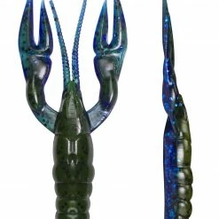 Lunkerhunt Finesse Craw 3 Inch Soft Plastic Ned Craw 8 Pack Soft Baits