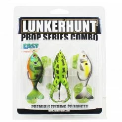 Topwater Baits Lunkerhunt 3-Piece Prop Series Combo