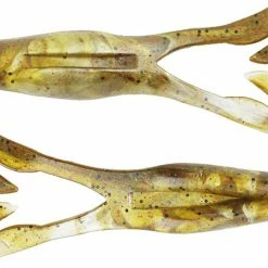 Soft Baits Gambler Buzz'n Cane Toad 4 1/4 Inch Soft Plastic Frog 5 Pack