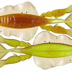 Soft Baits Chasebaits Love Bug 4 Inch Soft Plastic Creature Bait 6 Pack