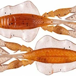 Soft Baits Chasebaits Love Bug 4 Inch Soft Plastic Creature Bait 6 Pack