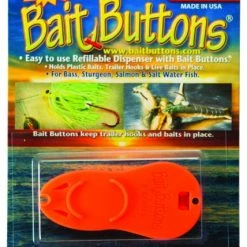 Bait Buttons Big Game Bait Button Dispenser W/ 25 Big Game Bait Buttons