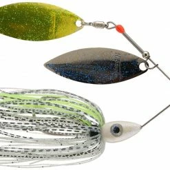 Nichols Lures Nichols Pulsator Metal Flake Double Willow Spinnerbait Baits & Lures