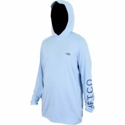 AFTCO Samurai Long Sleeve Hooded Performance Sun Shirt