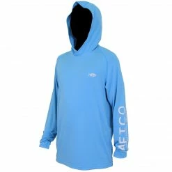 AFTCO Samurai Long Sleeve Hooded Performance Sun Shirt