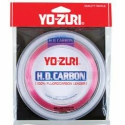 Yo-Zuri HD Carbon Disappearing Pink 100 Yards Fluorocarbon Leader