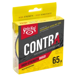Strike King Contra Braid 300 Yards Hi-Vis Yellow Line 26 Strike King Contra Braid 300 Yards Hi-Vis Yellow Line