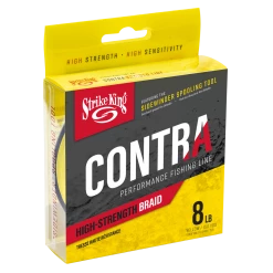 Strike King Contra Braid 300 Yards Hi-Vis Yellow Line 28 Strike King Contra Braid 300 Yards Hi-Vis Yellow Line