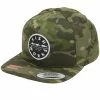 Fishworks Adjustable Snapback Flatbill Cap - Tropic Camo