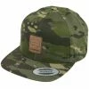 Apparel Fishworks Wrangler Snapback Adjustable Flatbill Cap - Tropic Multi Camo