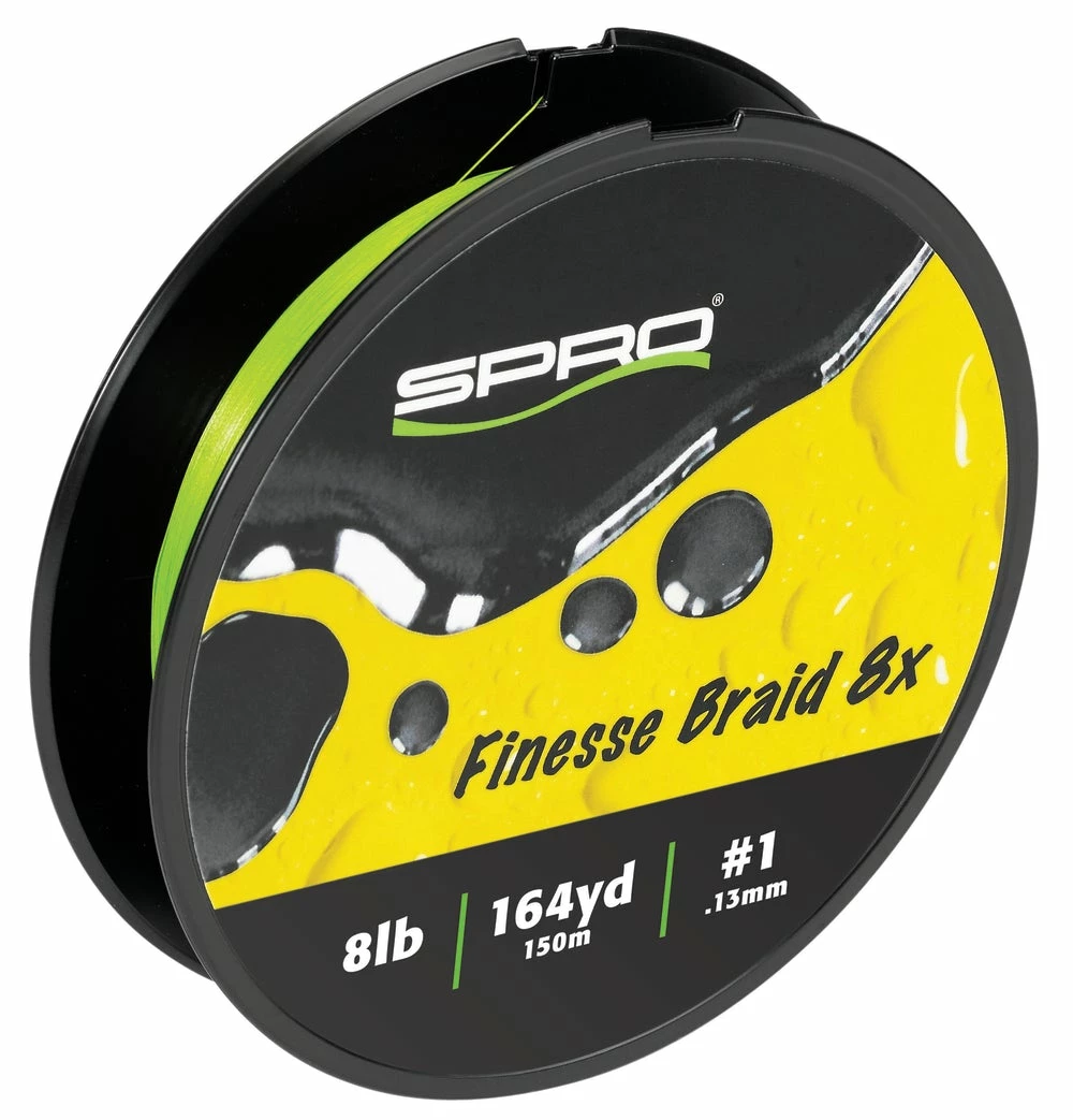 SPRO Finesse Braid 8x Lime Green 164 Yards 8 SPRO Finesse Braid 8x Lime Green 164 Yards