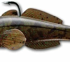 LIVETARGET Goby Paddle Tail Swimbait 3 Pack