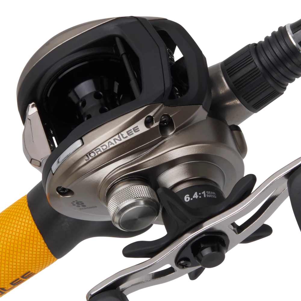 Rod & Reel Combos Abu Garcia Jordan Lee Low Profile Baitcasting Combo 6 Rod & Reel Combos Abu Garcia Jordan Lee Low Profile Baitcasting Combo