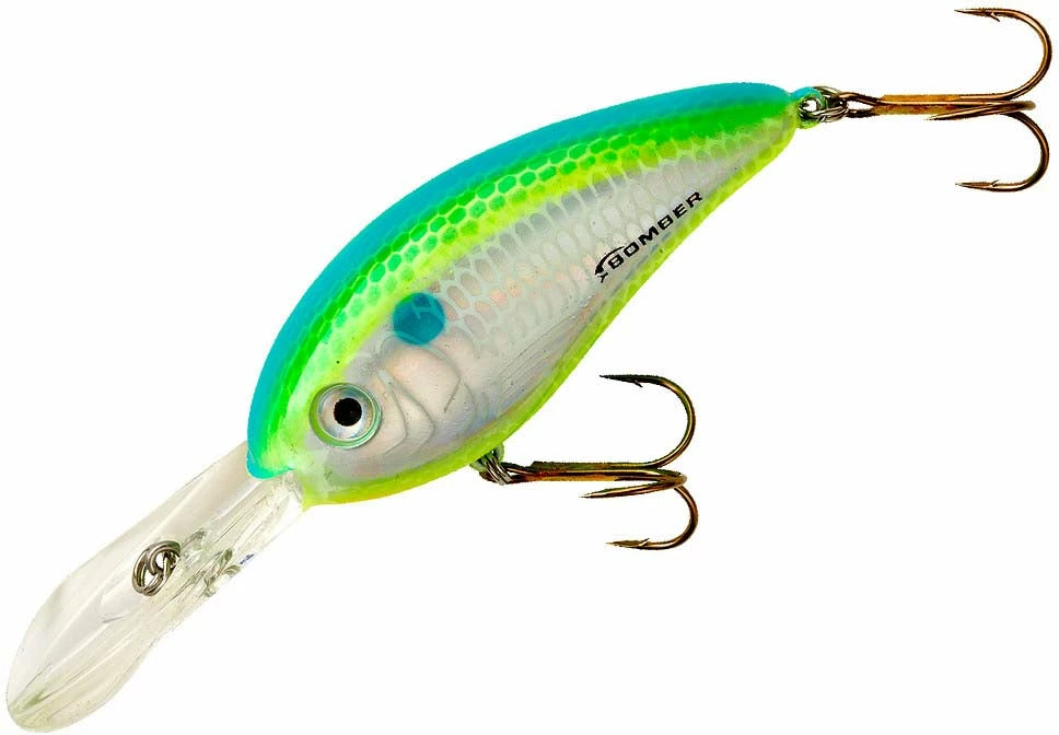 Bomber Fat Free Shad Jr. 2 1/2 Inch Deep Diving Crankbait Baits & Lures 3 Bomber Fat Free Shad Jr. 2 1/2 Inch Deep Diving Crankbait Baits & Lures