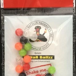 Bayou Rattler SoNaR BallZZ Assorted 6mm Rattles 15 Pack Accessories