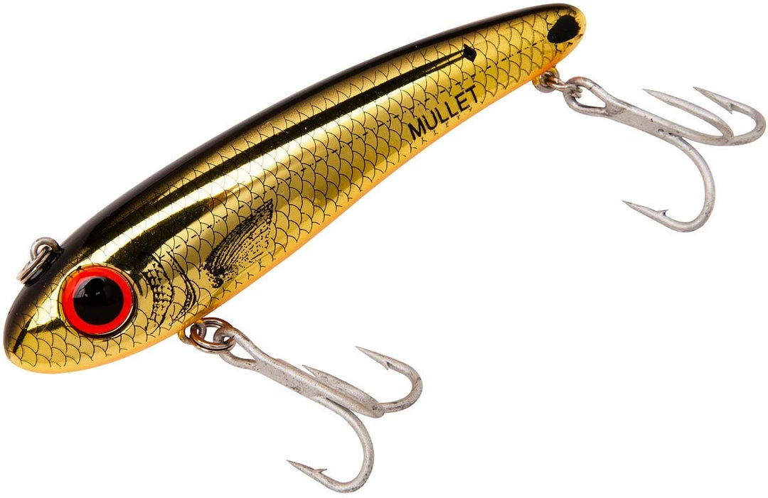 Bomber Saltwater Grade Mullet 3 1/2 Inch Twitchbait Jerkbaits/Rip Baits, Twitchbaits, & Trolling Plugs 5 Bomber Saltwater Grade Mullet 3 1/2 Inch Twitchbait Jerkbaits/Rip Baits, Twitchbaits, & Trolling Plugs