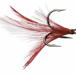 Terminal Tackle VMC 8651DT Feather Dressed X-Rap Treble Hook 2 Pack