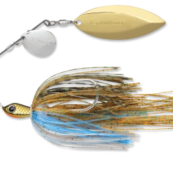 Terminator Stainless Pulse Skirt Spinnerbait Colorado Willow 3/8 Oz.