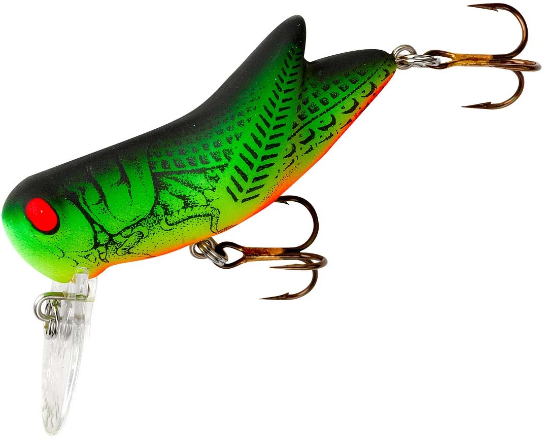 Rebel Big Hopper 1 3/4 Inch Waking Crankbait Crankbaits 3 Rebel Big Hopper 1 3/4 Inch Waking Crankbait Crankbaits
