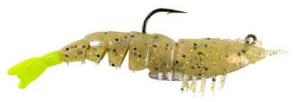 Baits & Lures Z-Man EZ ShrimpZ 3 1/2 Inch Rigged W/ Mustad Weighted Hook 2 Pack 4 Baits & Lures Z-Man EZ ShrimpZ 3 1/2 Inch Rigged W/ Mustad Weighted Hook 2 Pack
