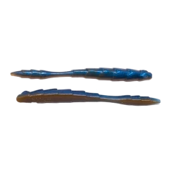 Googan Baits Drag N' Drop Mondo 5 Inch Soft Plastic Finesse Worm 7 Pack Baits & Lures