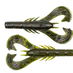 Baits & Lures Googan Baits Krackin' Craw Junior 3 Inch Soft Plastic Craw 10 Pack