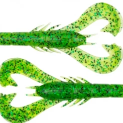 Soft Baits Googan Baits Krackin' Craw 4 Inch Soft Plastic Craw 7 Pack