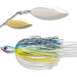 Baits & Lures Terminator Stainless Pulse Skirt Spinnerbait Double Willow 1/2 Oz.