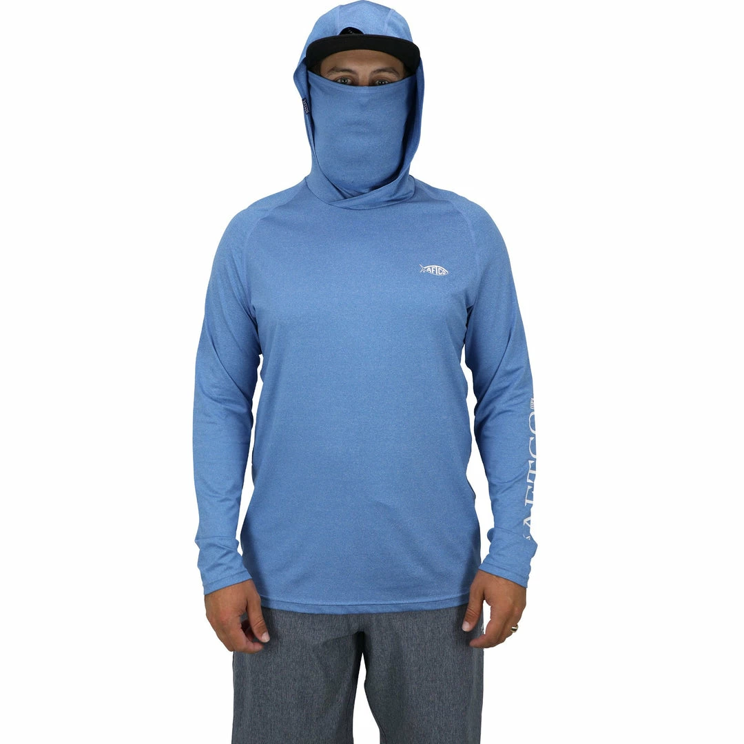 AFTCO Yurei AIR-O-MESH® Hooded Long Sleeve Performance Sun Shirt Apparel 6 AFTCO Yurei AIR-O-MESH® Hooded Long Sleeve Performance Sun Shirt Apparel