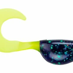 Strike King Mr. Crappie Shadpole Curlytail Soft Plastic 15 Pack Baits & Lures