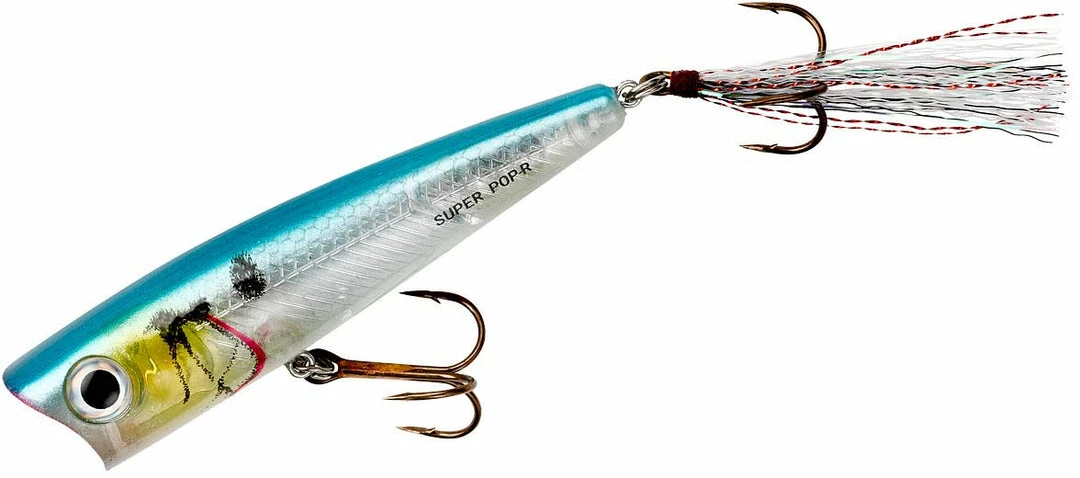 Rebel Super Pop-R 3 1/8 Inch Topwater Popper Baits & Lures 5 Rebel Super Pop-R 3 1/8 Inch Topwater Popper Baits & Lures