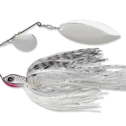 Spinnerbaits Terminator Stainless Pulse Skirt Spinnerbait Colorado Willow 1/2 Oz.