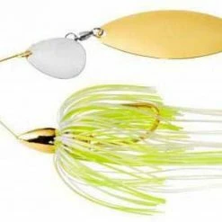 War Eagle Tandem Willow/Colorado Gold Frame Spinnerbait