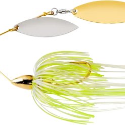 Baits & Lures War Eagle Double Willow Gold Frame Spinnerbait