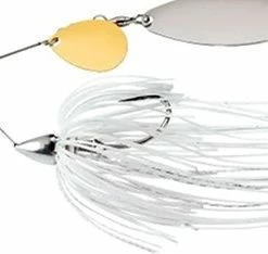 Baits & Lures War Eagle Tandem Willow/Colorado Nickel Frame Spinnerbait