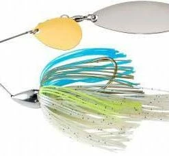 Baits & Lures War Eagle Tandem Willow/Colorado Nickel Frame Spinnerbait