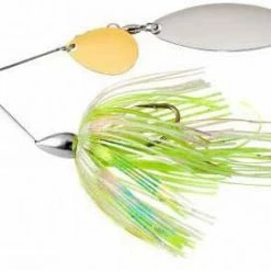 Baits & Lures War Eagle Tandem Willow/Colorado Nickel Frame Spinnerbait